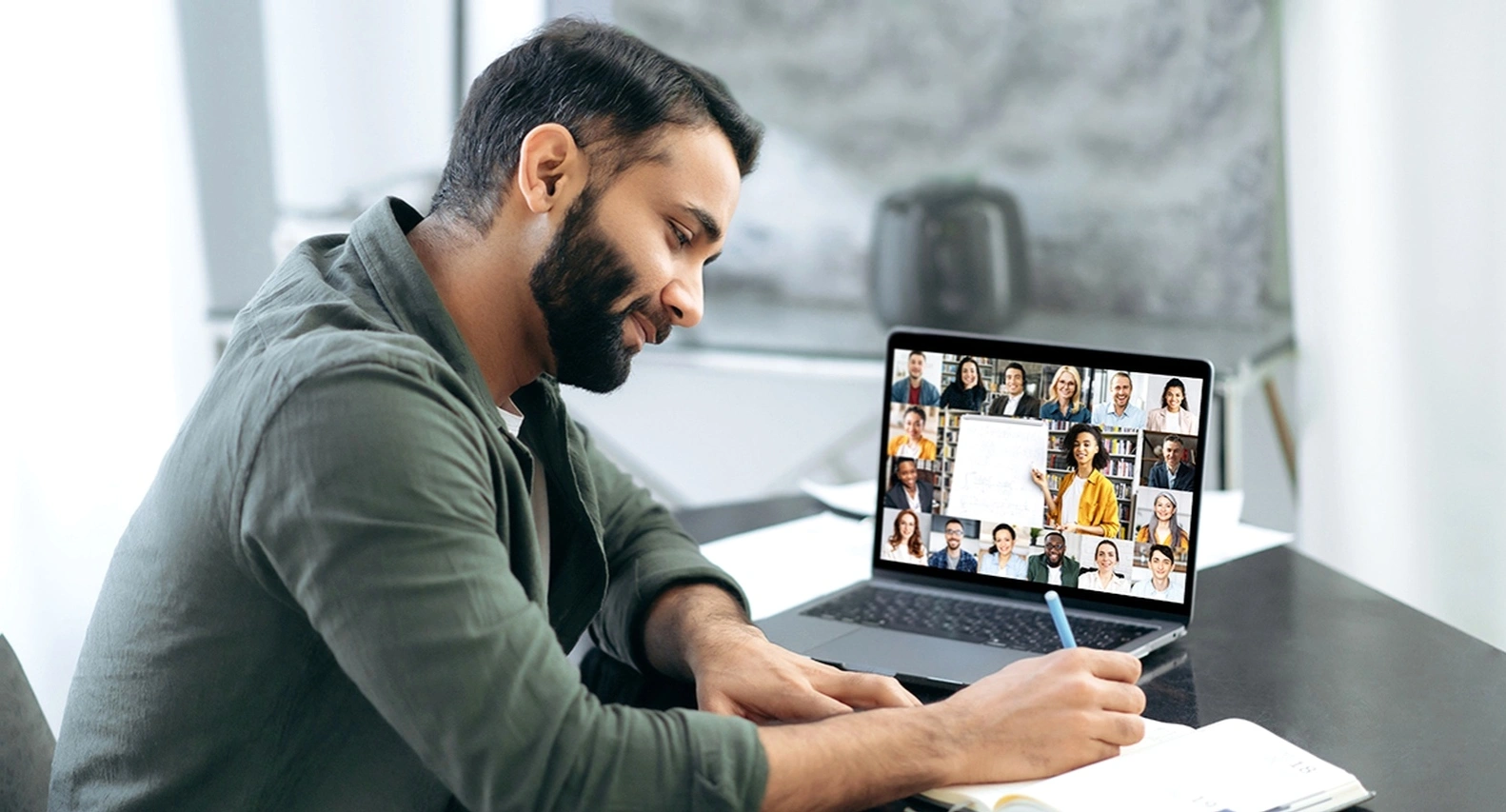 Remote management training session